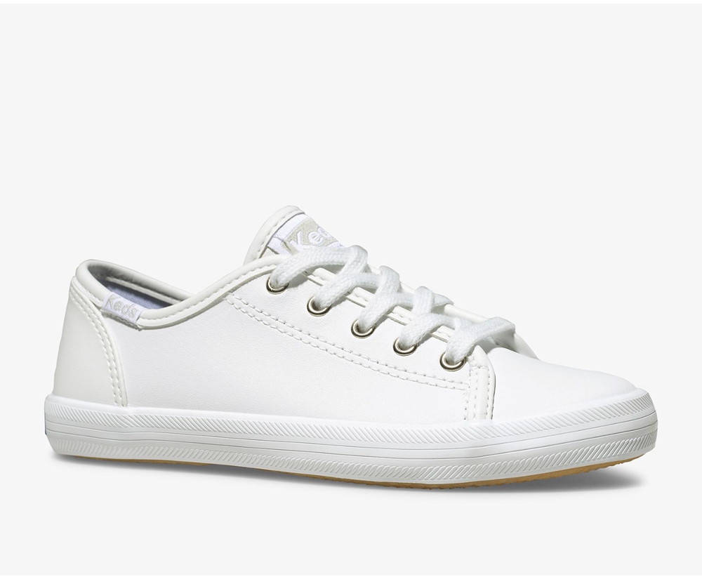 Zapatillas Keds Niños Blancas - Kickstart - 297-LMOVYQ